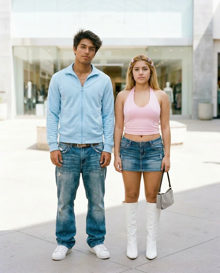 Outfit armado con prendas reales